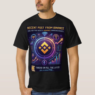 Futuristic Crypto Trading Analysis Graph T-Shirt