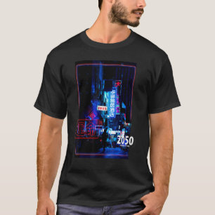Futuristic Cyberpunk Lofi Streetwear Japan Street T-Shirt