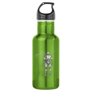 Futuristic Deep Space Rocket Mars Mission Space 532 Ml Water Bottle