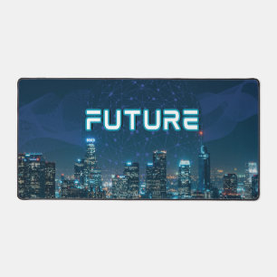 Futuristic Desk Mat Sleek Modern Design