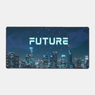 Futuristic Desk Mat Sleek Modern Design