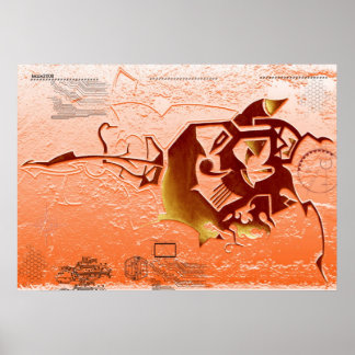 Futuristic Evo Poster Print Optimised ver.