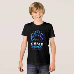 ⚡ Futuristic Gamer Graphic For Teen Players 🎧 Tri-Blend Shirt