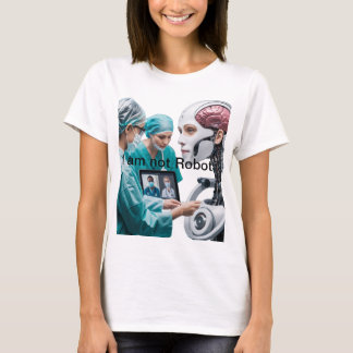 "Futuristic Healthcare: Merging Minds and Machines T-Shirt