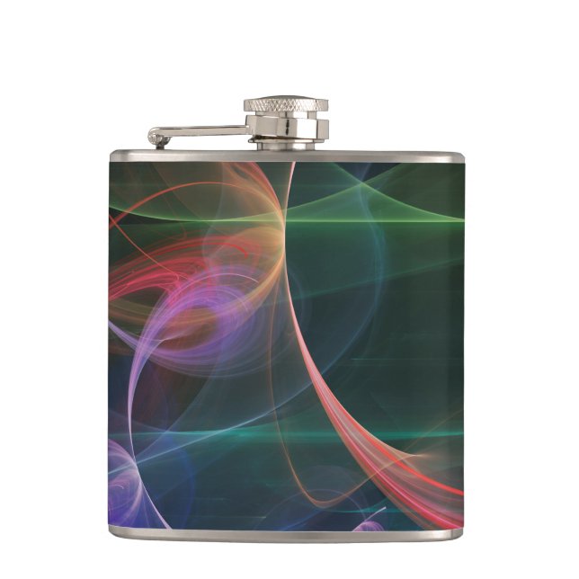 Futuristic Hip Flask (Front)