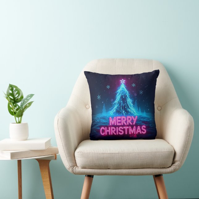  Futuristic Holiday Glow Design Cushion (Chair)
