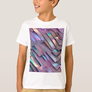Futuristic iridescent/abstract holographic T-Shirt