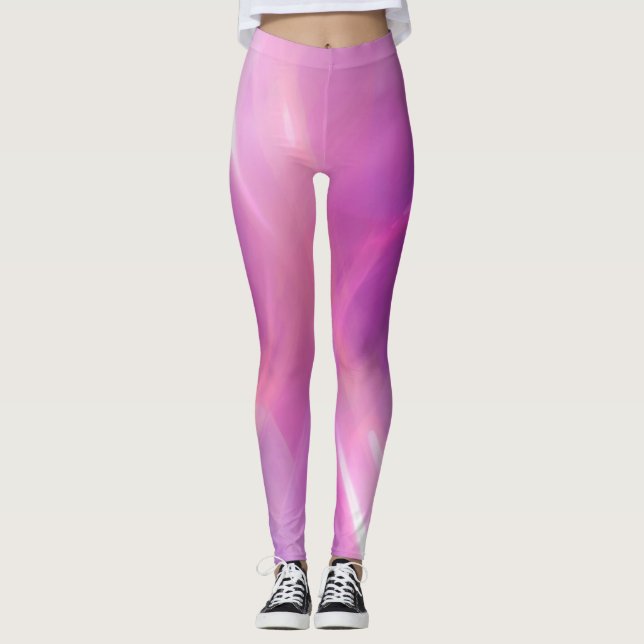 Futuristic Iridescent Leggings (Front)