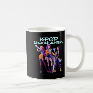 Futuristic K-Pop Style Cyberpunk Girl Group    Coffee Mug