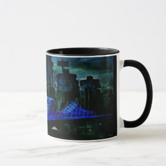 Futuristic La Crosse Wisconsin Mug
