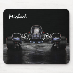 Futuristic Mars Rover Mouse Mat