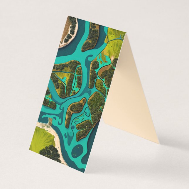Futuristic Marshlands (Front)