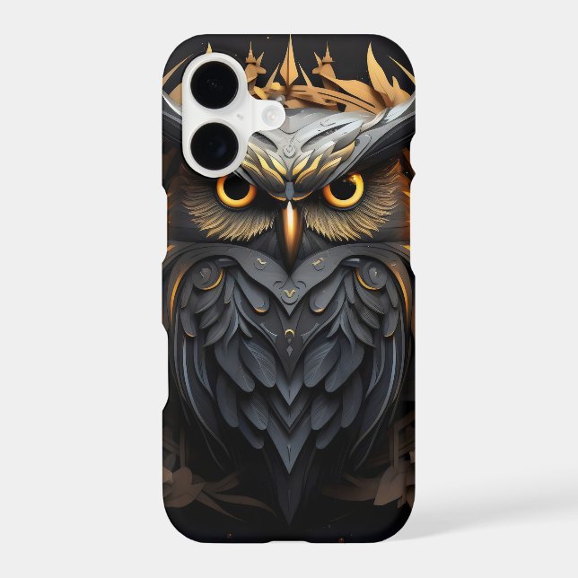 Futuristic Mechanical Owl (Back)