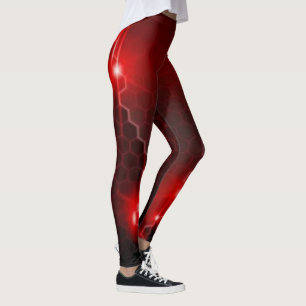 Futuristic modern leggings