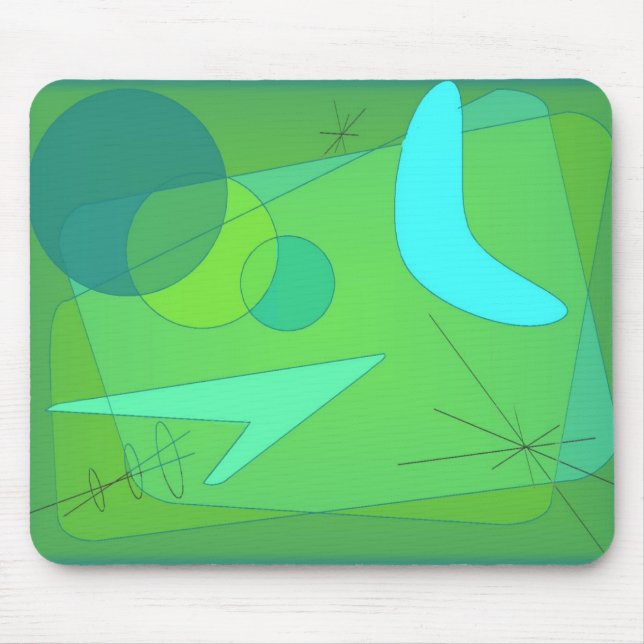 Futuristic Mouse Pad (Front)