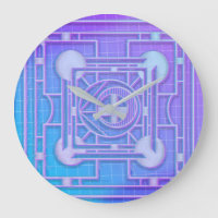 Futuristic Neon Vaporwave Abstract Geometric