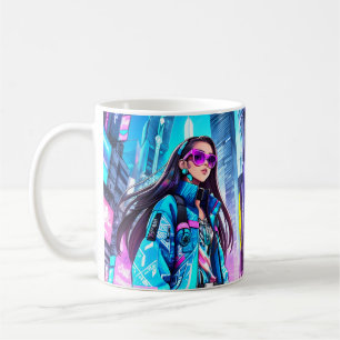 Futuristic Pop Star 0002 Coffee Mug