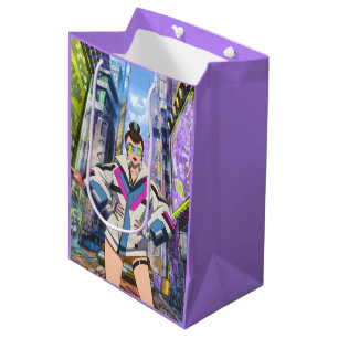 Futuristic Pop Star 0003 Medium Gift Bag