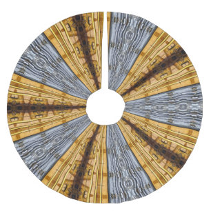Futuristic Primitive Tree Skirt