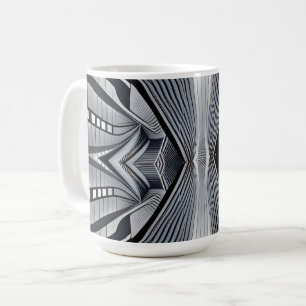 Futuristic Ribs Tunnel Coffee Mug