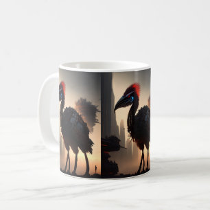 Futuristic Robot Australian Emu, Mug