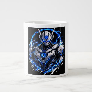 🔷 Futuristic Robot T-Shirt NEX Large Coffee Mug