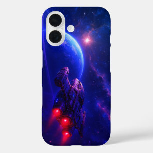 Futuristic Spaceship iPhone 16 Case