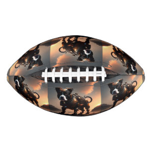 Futuristic Staffordshire Terrier Robot, Football American Football