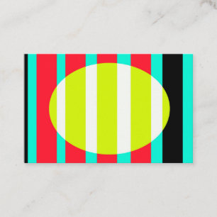 Futuristic sunset business card