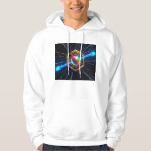 futuristic t-shirt geometric art sci-fi fashio hoodie