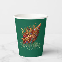 Futuristic Thanksgiving Cornucopia
