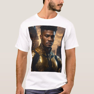 "Futuristic Warrior Spiral T-Shirts - Bold & Dynam