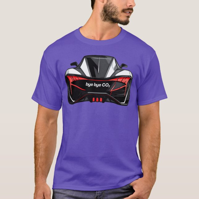 futuristique car funny T-Shirt (Front)
