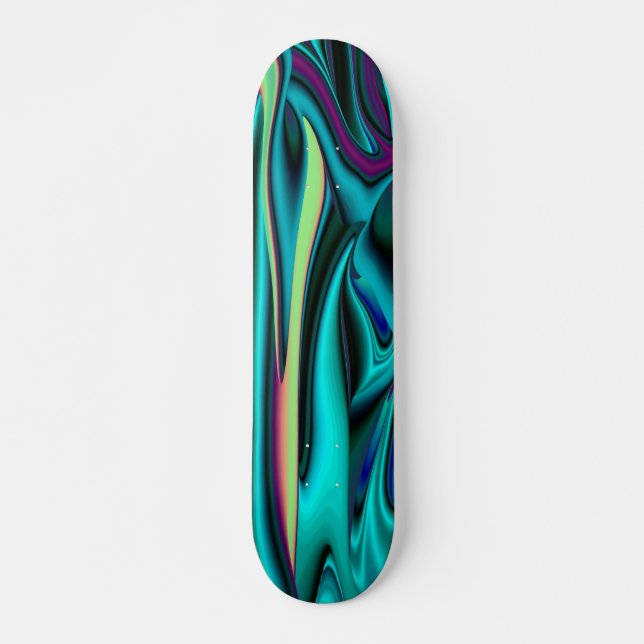 Futuristisch, Abstrakt Skateboard (Front)