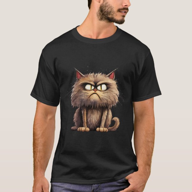 Fuuny Cat T-Shirt (Front)