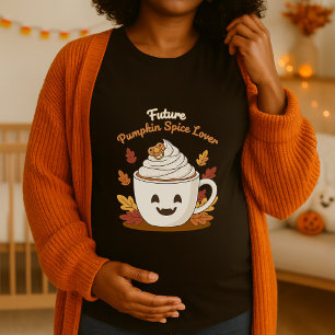 Fuuny Maternity Halloween Cosy Fall Pregnancy  T-Shirt