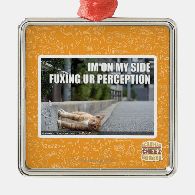 Fuxing Ur Perception Metal Tree Decoration (Front)