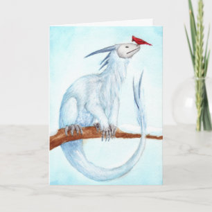 Fuzzdragon Holiday Card