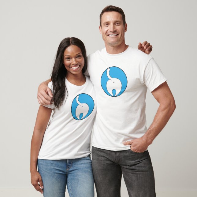 fuzzy butt T-Shirt (Unisex)