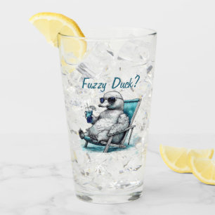 Fuzzy Duck Glass