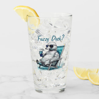 Fuzzy Duck Glass