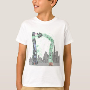 Fuzzy Express® Ultra Worm Gzilla Rhino Kid T-Shirt