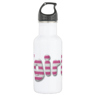 fuzzy girls 532 ml water bottle