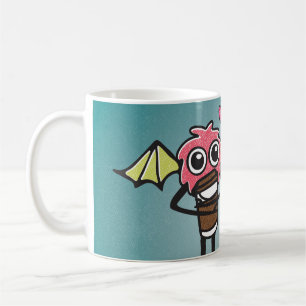 Fuzzy Latte Monster Coffee Mug
