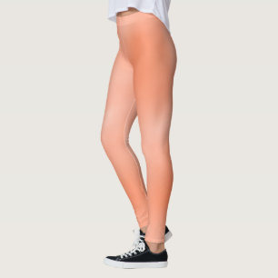 Fuzzy Peach Leggings