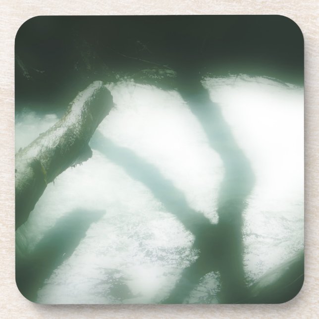 Fuzzy Water 5 Cork Coaster (Front)