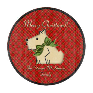 Fuzzy Wuzzy Scottish Guard (Personalised) Cutting Board