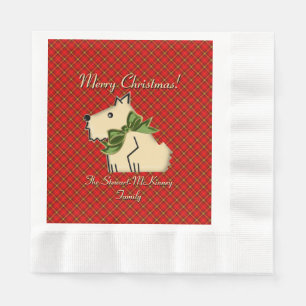 Fuzzy Wuzzy Scottish Guard (Personalised) Napkin