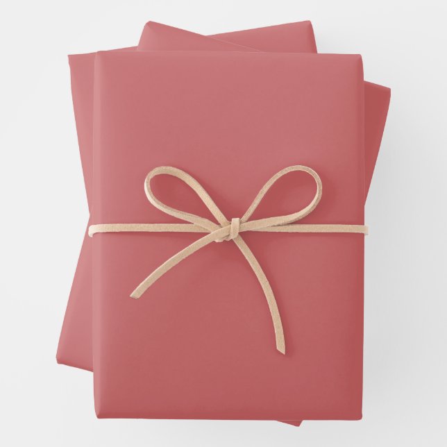 Fuzzy Wuzzy Solid Colour Wrapping Paper Sheet (In situ)