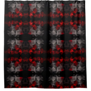 FuzzyFoxArt 3 Shower Curtain